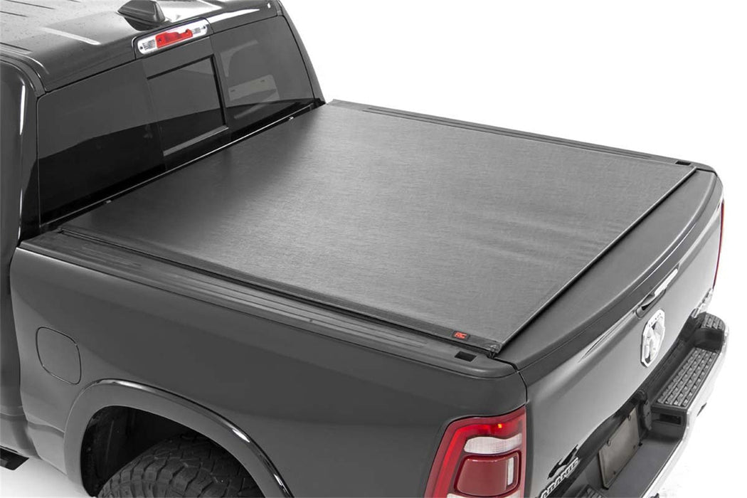 Rough Country 48320550 RAM Soft Roll-Up Bed Cover 5 Foot 5 Inch Bed For 19-Pres RAM 1500 Rough Country