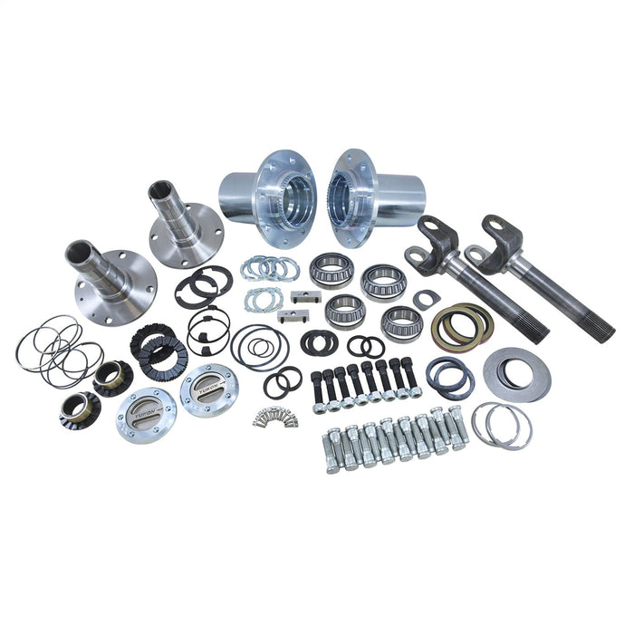 Yukon Gear YA WU-04 Spin Free Locking Hub Conversion Kit for Dana 60/AAM; 00-08 SRW Dodge