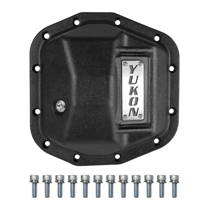 Yukon Gear YHCC-D44JL-FRONT Yukon Hardcore Front Nodular Iron Cover for Jeep Wrangler JL Dana 44 Front