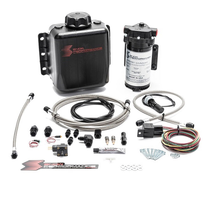 Snow Performance SNO-201-BRD Stage 1 Boost Cooler Forced Induction Water-Methanol Injection Kit (Stainless St