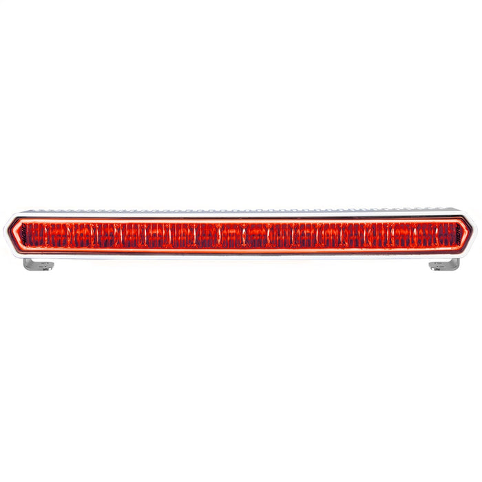 Rigid Industries 62002 SR-L Series Marine 20 Inch LED Light Bar White With Red Halo RIGID Industries