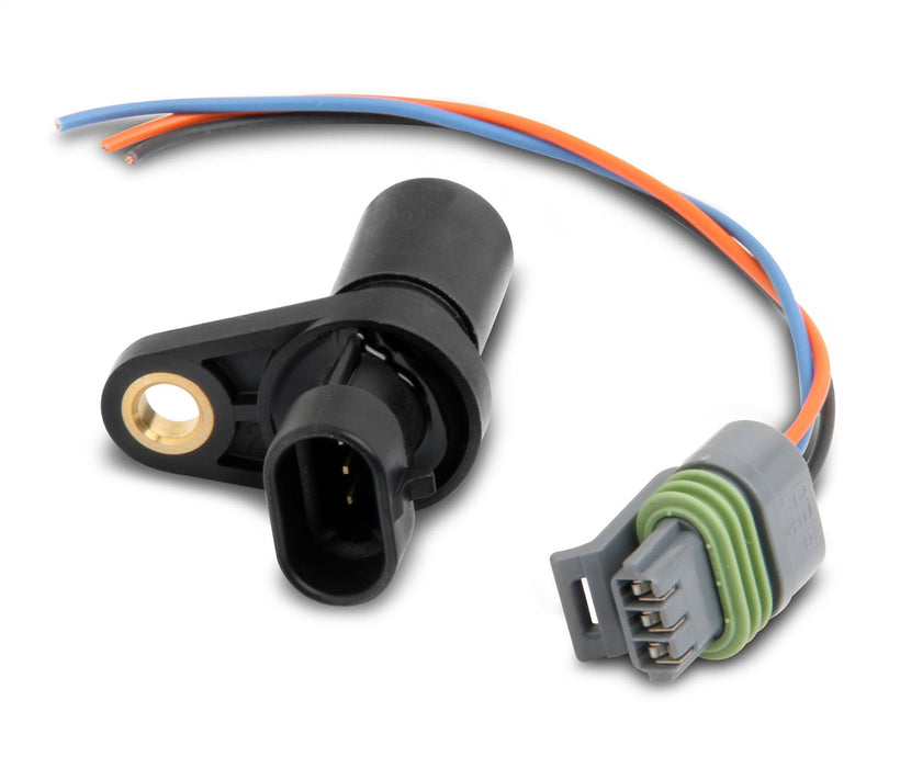 Holley EFI 554-117 Crank Sensor; For Use w/Holley HP EFI and Dominator EFI; Hall Effect; w/Pigtail;