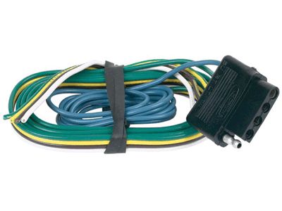 Husky Towing 30427 Use With Marine Trailers Equipped With Surge Brakes 5 Way Flat 48" Wire Length