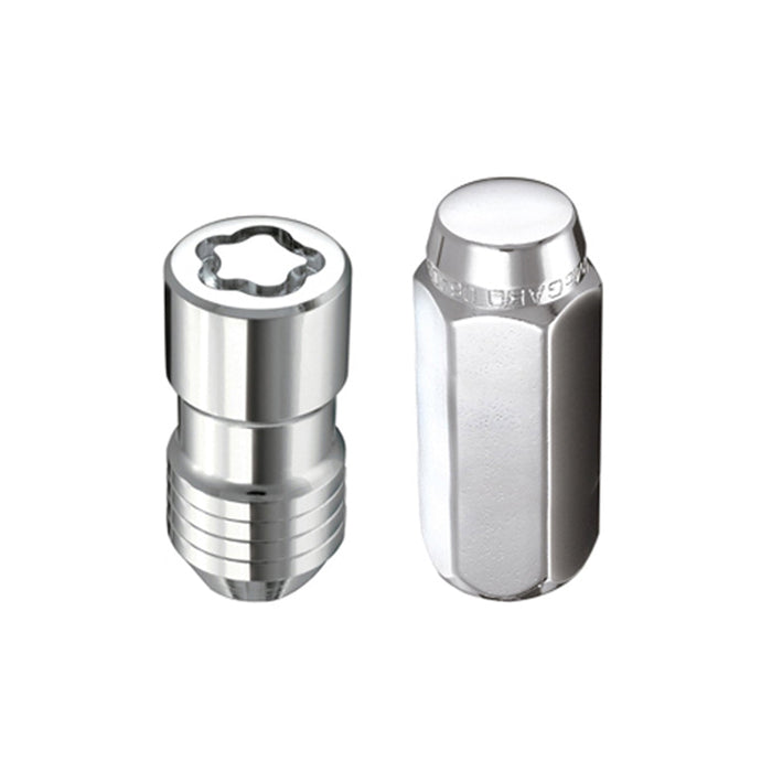 McGard 84560 Cone Seat Exposed Style Wheel Installation Kit-Chrome