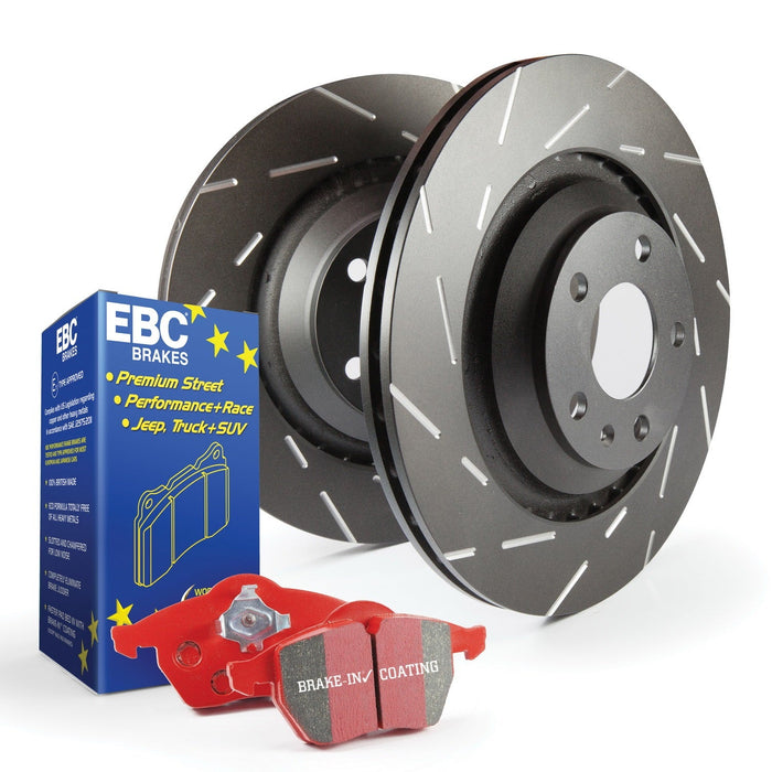 EBC Brakes S4KF1177 S4 Kits Redstuff and USR Rotor