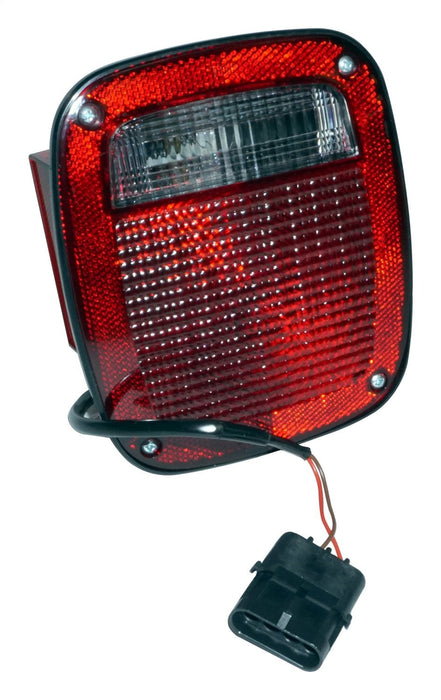 Crown Automotive Jeep Replacement 56016721 Tail Light Assembly; Left; w/License Plate Lamp;