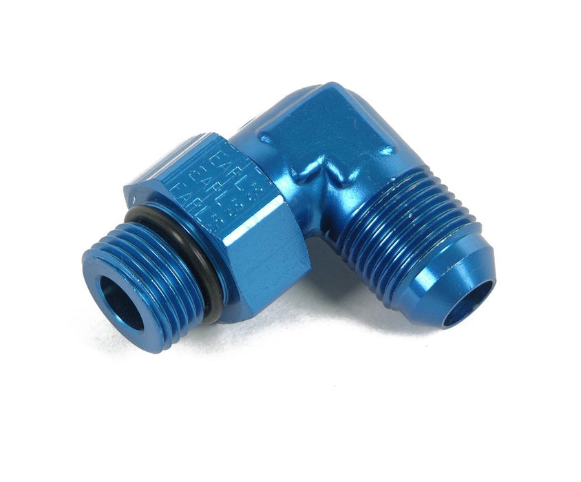 Earl's Performance 949068ERL 90 Deg. Aluminum AN to O-Ring Port Swivel Adapter
