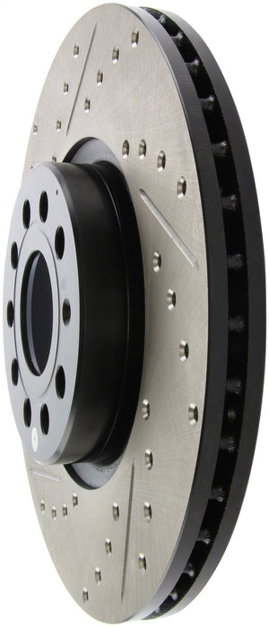 StopTech 127.33098R StopTech Sport Drilled/Slotted Brake Rotor; Front Right