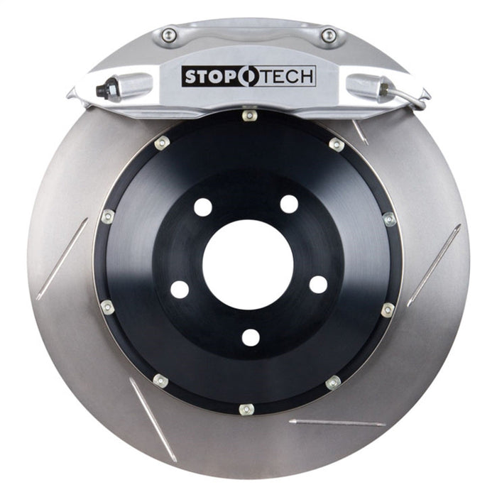 StopTech 83.623.4600.61 StopTech Big Brake Kit; Silver Caliper; Drilled Two-Piece Rotor; Front