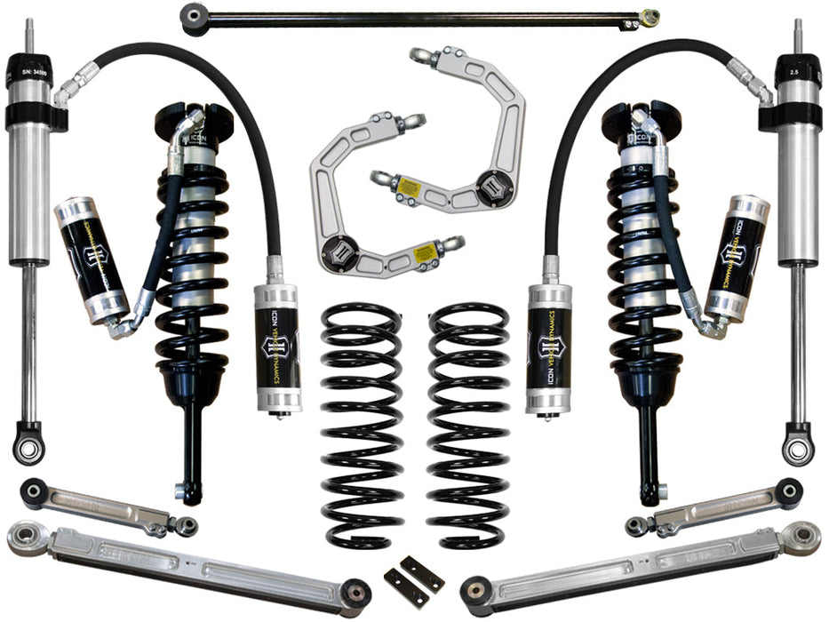ICON Vehicle Dynamics K53066 10-UP FJ/10-UP 4RUNNER 0-3.5" STAGE 6 SUSPENSION SYSTEM W BILLET UCA