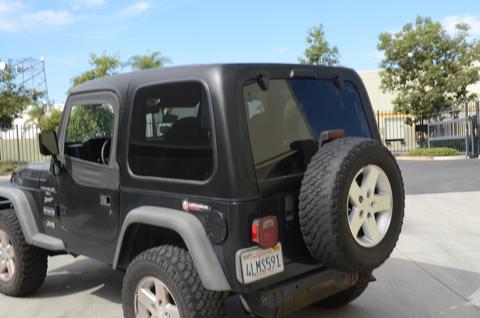 DV8 Offroad HT96SB22 Jeep TJ Hard Top Square Back 96-06 Wrangler TJ 2 Door 2 Piece DV8 Offroad