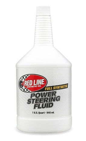 Red Line Oil 30404 Power Steering Fluid Synthetic 1 Quart Red Line Oil