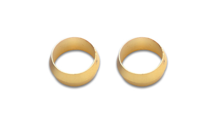 Vibrant Performance 16469 Brass Olive Inserts; Size 5/8 in.; Pack of 2;