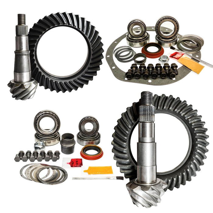 Nitro Gear & Axle GPDURAMAX-4.56 Silverado/Sierra Gear Package Kit 01-10 Chevrolet/GMC 2500 and 3500HD Diesel or 8.1L 4.56 Ratio Nitro Gear and Axle