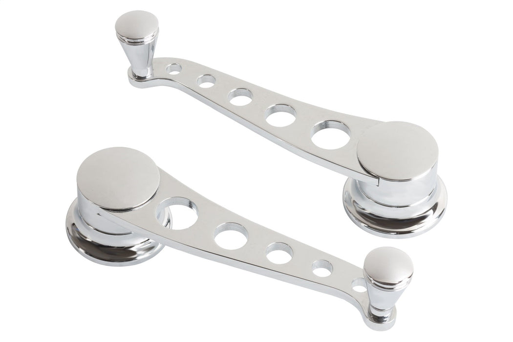 Lokar IDH-2032 Window Crank; Lakester Style; Chrome Finish; Pair;