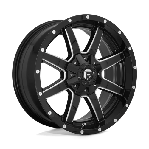 Fuel 1PC D61017909850 D610 17X9 6X135/5.5 GL-BLK-MIL 01MM