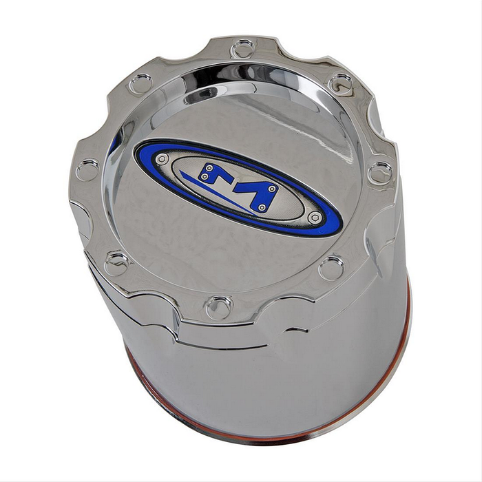 Moto Metal 845L1402C0 MO951 CAP CHR 6X135 +18 - BLUE OVAL LOGO