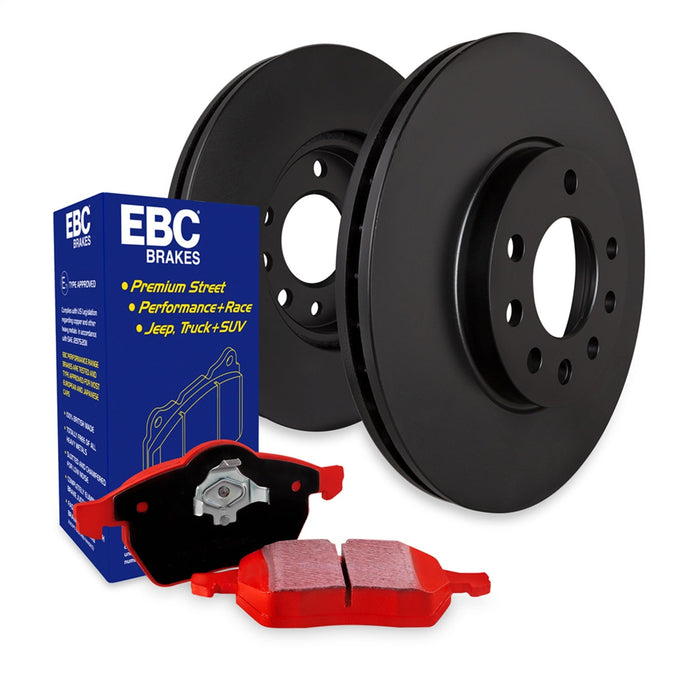 EBC Brakes S12KF2213 S12 Kits Redstuff and RK Rotors