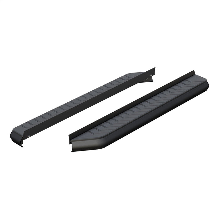 ARIES 2051970 AeroTread 5in. x 70in. Black Stainless Running Boards (No Brackets)