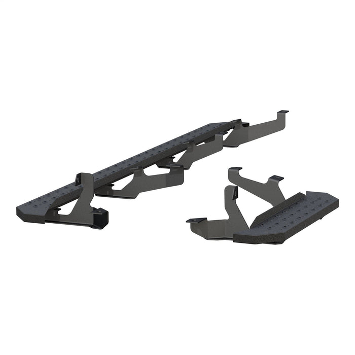 ARIES 2055539 RidgeStep 6-1/2in. x 96in.; 36in. Black Steel Running Boards; Select Ram ProMast