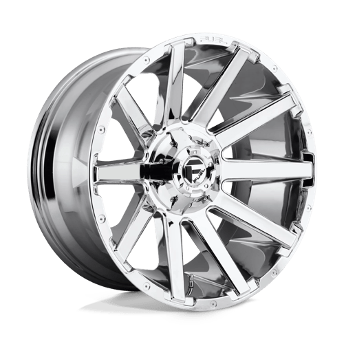 Fuel 1PC D61422001847 D614 22X10 8X180 CHR-PLATED -18MM