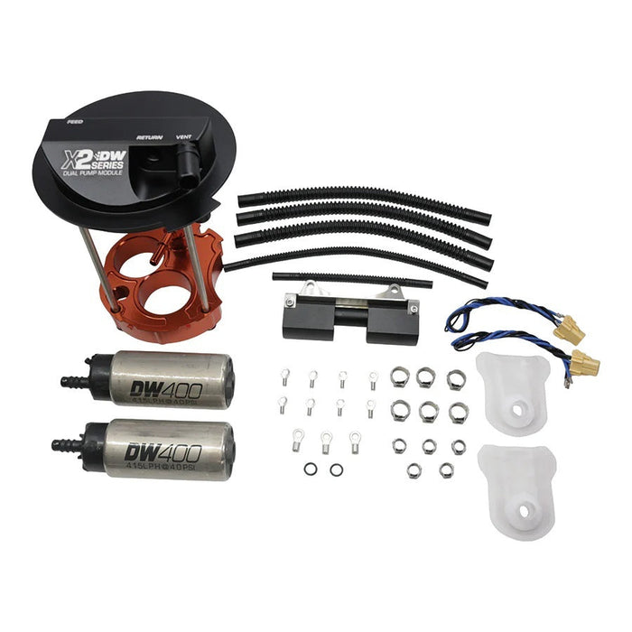 DEATSCHWERKS 9-401-7003 X2 Fuel Pump Module w/Dual DW400 Pumps