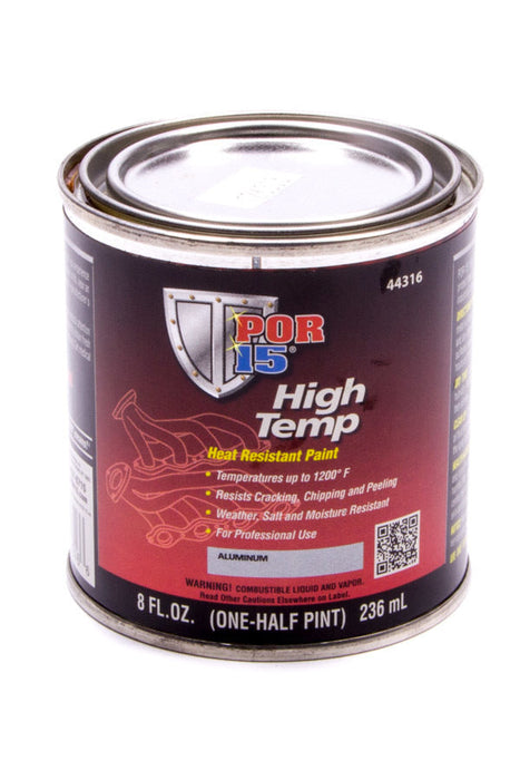 POR-15 44116 High Temperture Paint Flat Black 8oz