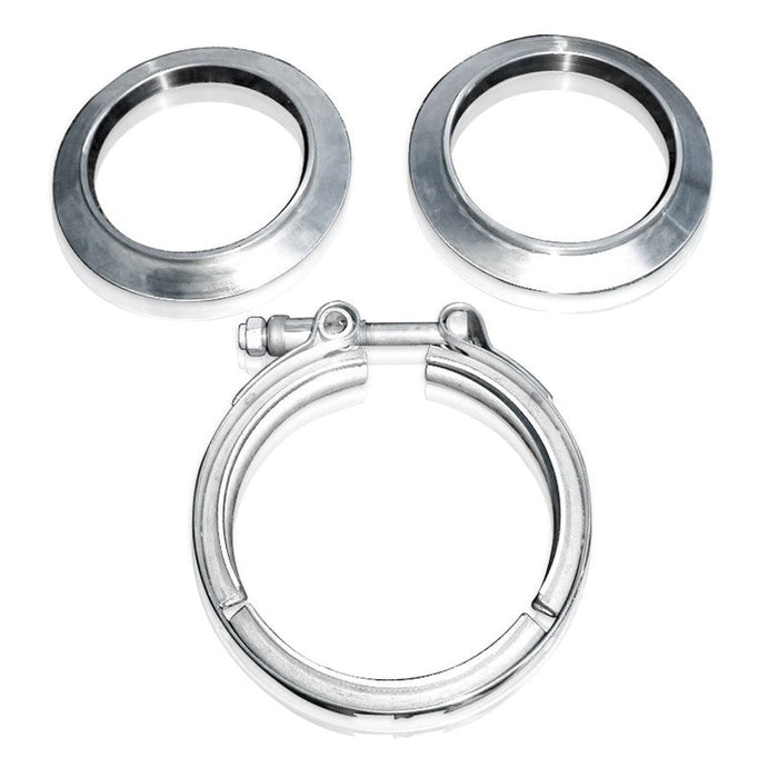 STAINLESS WORKS VBC V-band kit 2-1/2in Kit Includes Clamp & Flanges