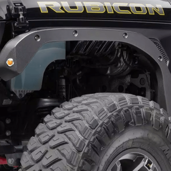 Rugged Ridge (11641.12): Fender Flare Delete Kit for 2021 Jeep Wrangler JL