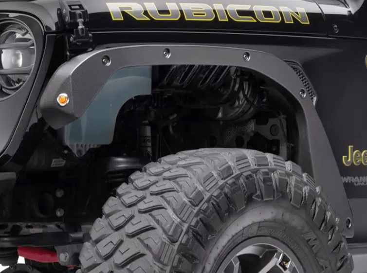 Rugged Ridge (11641.12): Fender Flare Delete Kit for 2021 Jeep Wrangler JL