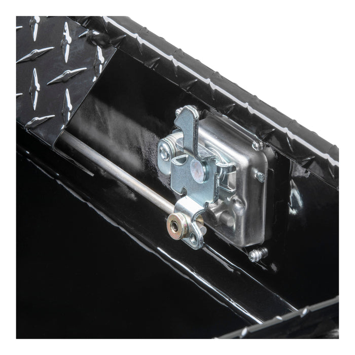 UWS EC10432 Gloss Black Aluminum 69in. Angled Crossover Box with Low Profile (Heavy Packagin