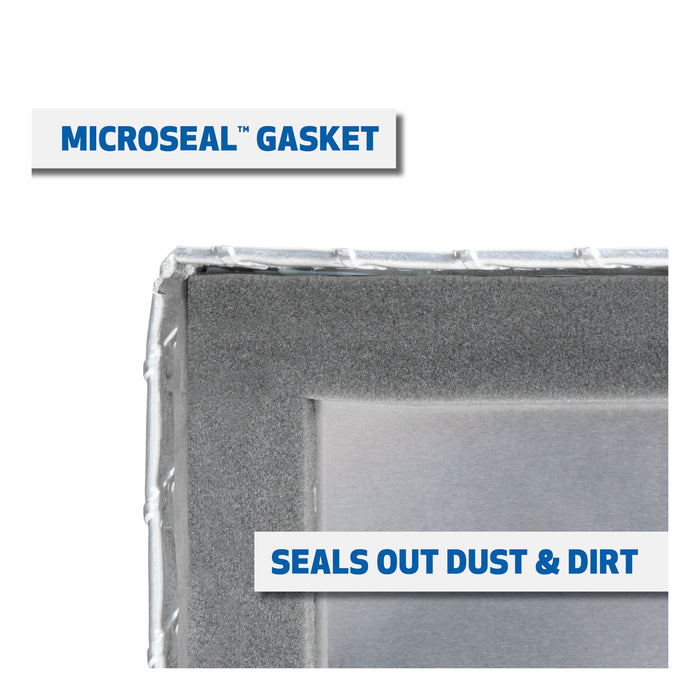 UWS EC20271 UWS EC20271 48-Inch Heavy-Wall Aluminum Wedge Truck Storage Box; RigidCore Lid
