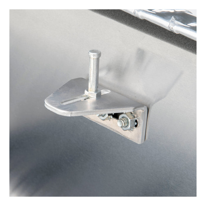 UWS TBS-60-LP Bright Aluminum 60in. Crossover Truck Tool Box; Low Profile (LTL Shipping Only)