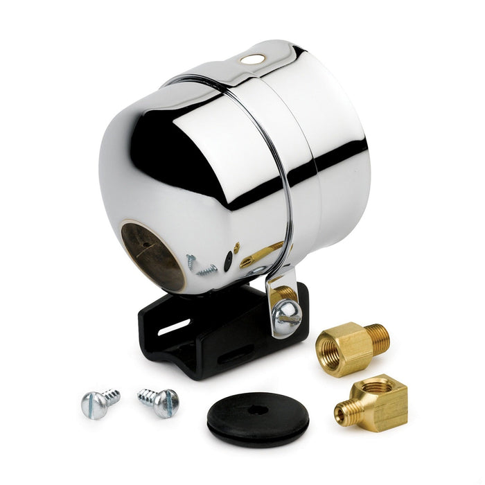 AutoMeter 5201 GAUGE MOUNT; 2 5/8in.; PEDESTAL W/CHROME CUP; FOR LIQUID FILLED MECH. GAUGE
