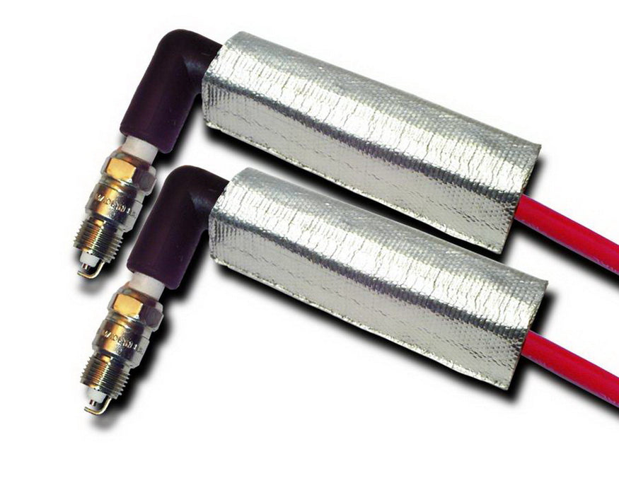 Thermo Tec 14250 Spark Plug Heat Shield 6 Inch Dual Layer Set of 4 Thermo Tec