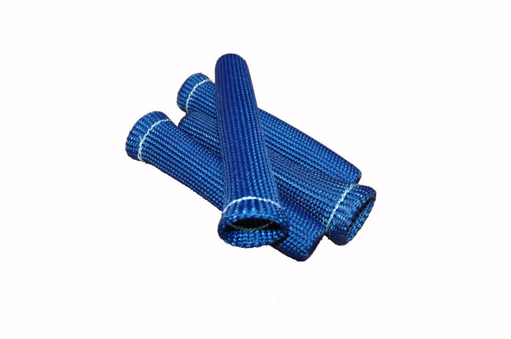 Thermo Tec 14263 Plug Wire Sleeve Braided 6 x .375 Inch Up to 750 Degree F Blue 4 Pack Thermo Tec