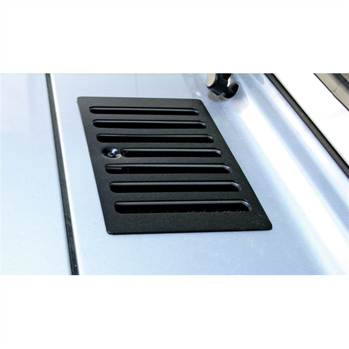 Rugged Ridge 11206.02 Hood Vent Cover; Black; Cowl;