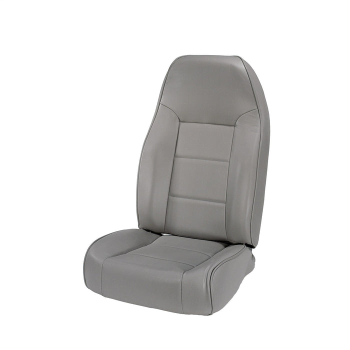 Rugged Ridge 13401.09 Standard Replacement Seat; High Back; Front; Gray;