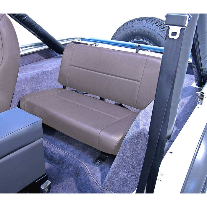 Rugged Ridge 13461.09 Standard Replacement Seat; Rear; Bench; Gray;