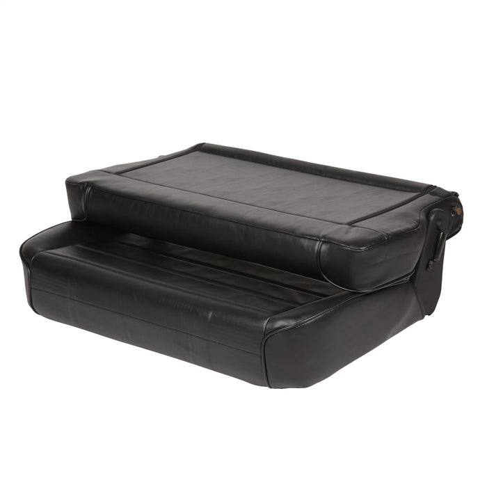 Smittybilt 41301 Rear Seat 86-95 Wrangler YJ/CJ Fold And Tumble Vinyl Black Smittybilt