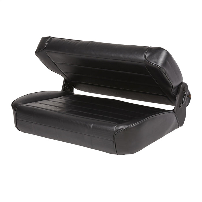 Smittybilt 41301 Rear Seat 86-95 Wrangler YJ/CJ Fold And Tumble Vinyl Black Smittybilt