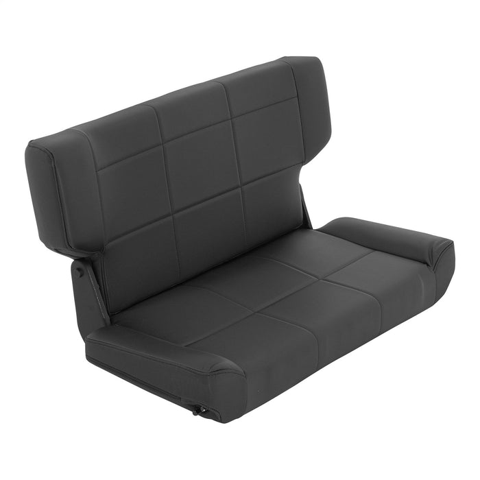 Smittybilt 41515 Rear Seat 97-06 Wrangler TJ Fold And Tumble Vinyl Denim Black Smittybilt