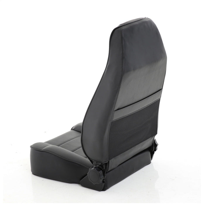 Smittybilt 45001 Front Seat Factory Style Replacement W/ Recliner 76-16 Wrangler CJ/YJ/TJ/LJ/JK Vinyl Black Smittybilt