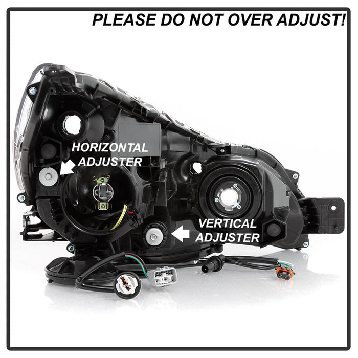 Spyder Auto 9042294 Headlight; Driver(LH) Side;