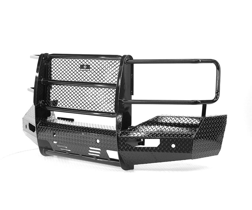 Ranch Hand FSG16HBL1 Summit Series Front Bumper; Retains Factory Tow Hook;