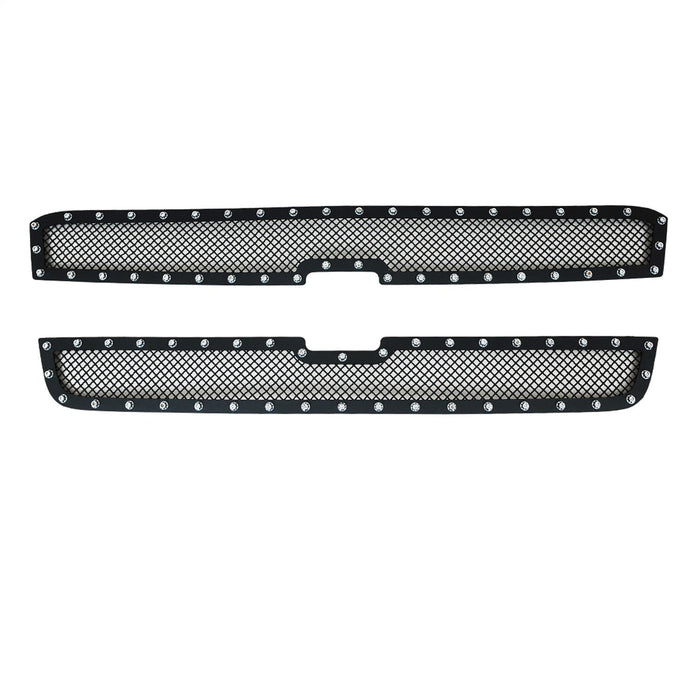 Paramount Automotive 46-0711 Evolution Grille; Stainless Steel; Black; [Available While Supplies Last];
