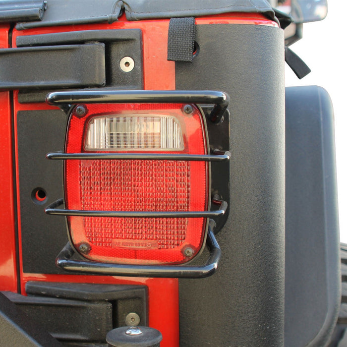 Paramount Automotive 51-0010 Euro Taillight Guard; Black; [Available While Supplies Last];