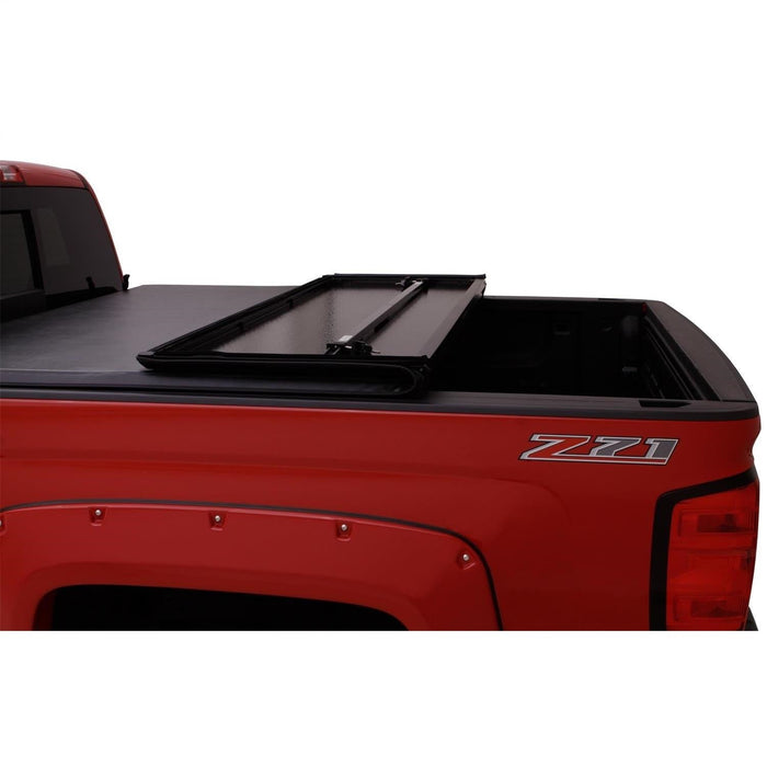Lund 969263 Lund Hard Fold Tonneau; Black; Excludes Beds w/RamBox Cargo Management;