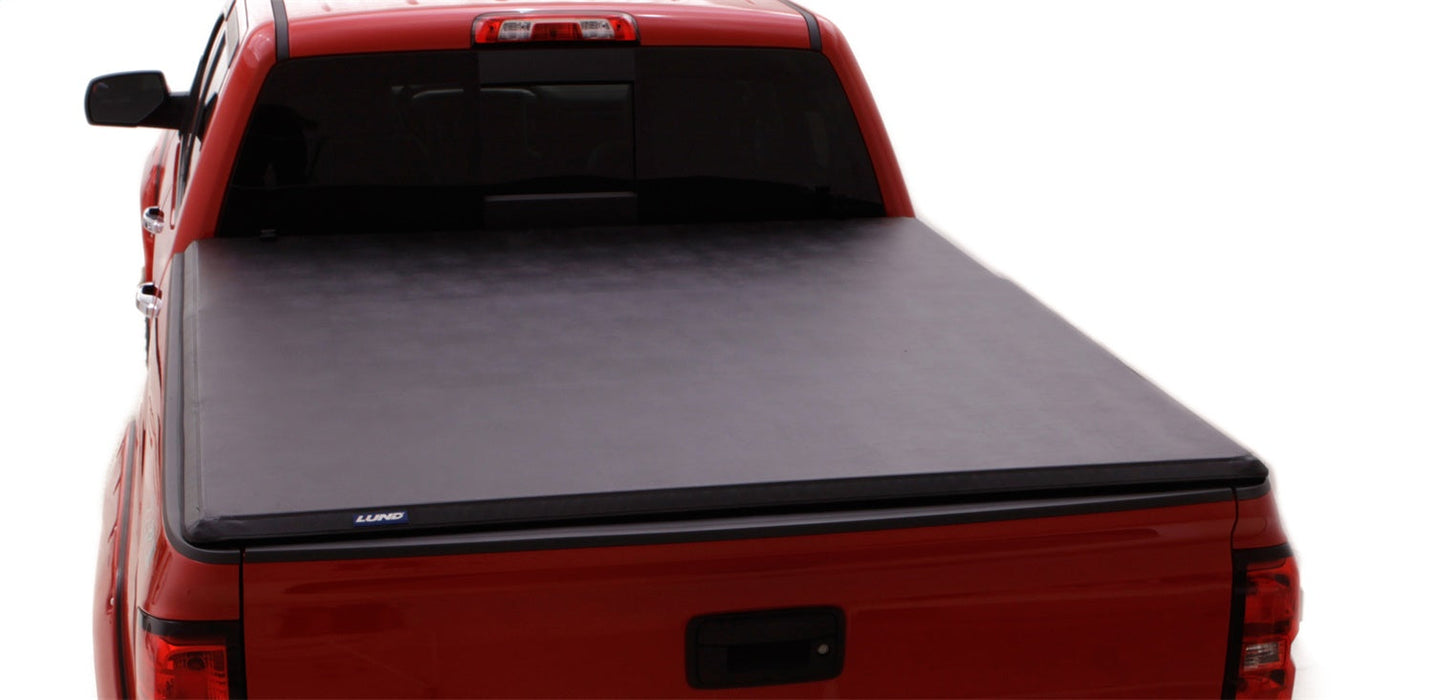 Lund 969263 Lund Hard Fold Tonneau; Black; Excludes Beds w/RamBox Cargo Management;