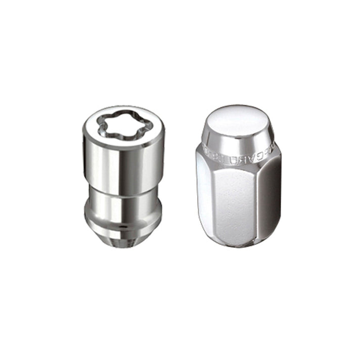 McGard 84457 Cone Seat Exposed Style Wheel Installation Kit-Chrome